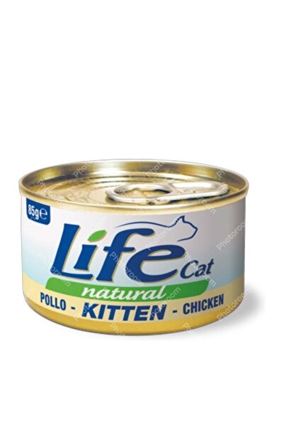 Generic Brand لايف كات معلبات قطط دجاج للكتين 85 جرام
