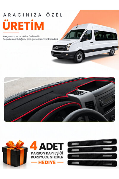 e-biz Volkswagen Crafter (2006-2014) Compatible Dashboard Protection Cover Au...