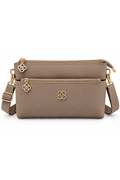 Dadacuq Women's Three-Compartment Faux Leather Stylish Handbag and Shoulder B...