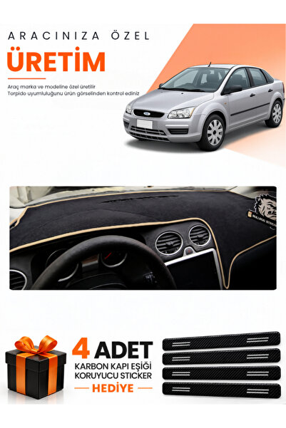 e-biz Ford Focus 2 (2005-2008) Compatible Dashboard Protection Cover Auto Cov...