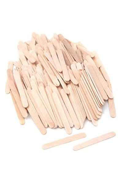 OEM Στικς με φυσικό χρώμα για δημιουργίες 5,5x0,5cm - 200 τεμάχια (Παγωτό)