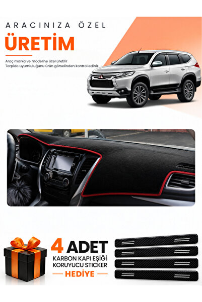 e-biz Mitsubishi Pajero Sport (2015-Onwards) Compatible Dashboard Protection ...