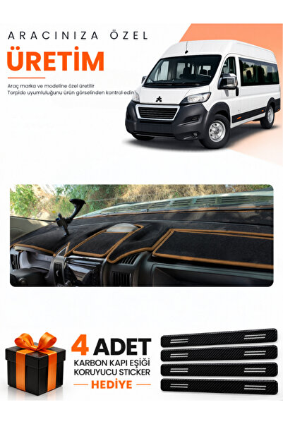 e-biz Peugeot Boxer (2017-2021) Compatible Dashboard Protection Cover Auto Co...