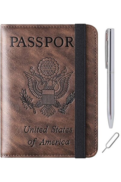 GENERAL LOHASLIFE Passport and Vaccine Card Holder Combo Passport Holder Cove...