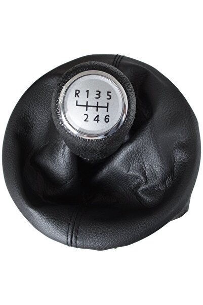 M MODECAR VW T5 / T6 03-11 Nucă schimbător de viteze ARGINTIE + manșon schimb...