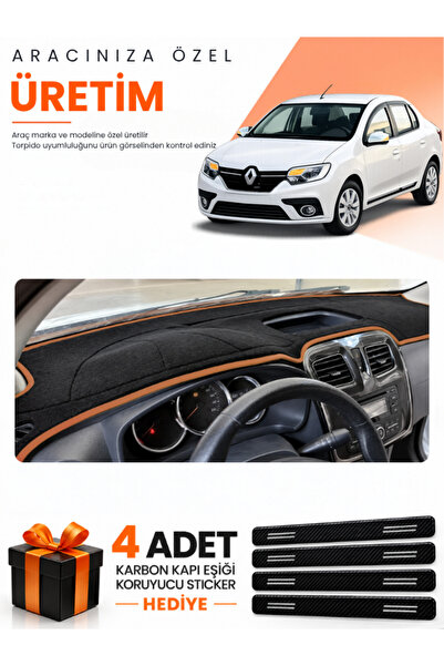 e-biz Renault Symbol Short Type 1 (2013-2021) Compatible Torpedo Protection C...