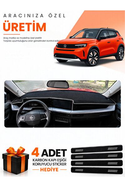 e-biz Opel Frontera (2025-Onwards) Compatible Dashboard Protection Cover Auto...