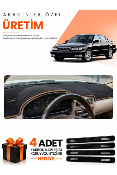 e-biz Infiniti İ30 (1995-2000) Compatible Torpedo Protection Cover Auto Cover...