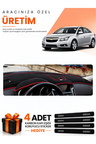 e-biz Chevrolet Cruze J300 Makyajsiz (2008-2011) Compatible Dashboard Protect...