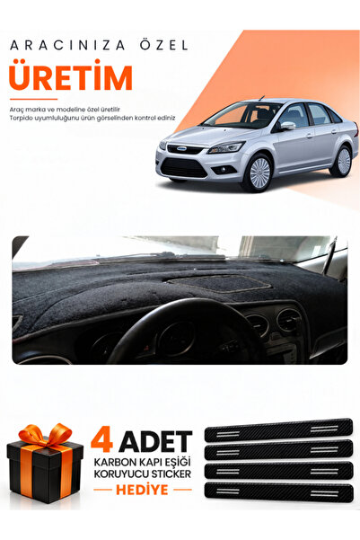 e-biz Ford Focus 2.5 Sedan Covered (2008-2011) Compatible Dashboard Protectio...