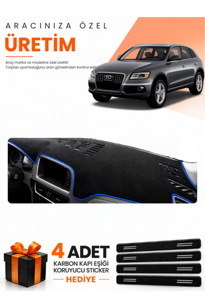 e-biz Audi Q5 (2008-2017) Compatible Dashboard Protection Cover Auto Cover - ...