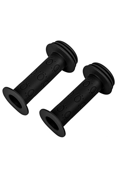 OEM Mânere ghidon bicicletă copii, 22 mm, lungime 98 mm, TPR antiderapant, negru