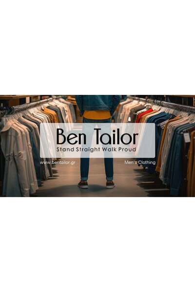 BEN TAILOR Κρυφό Κεφάλαιο Μπουφάν με Κουκούλα - Μαύρο