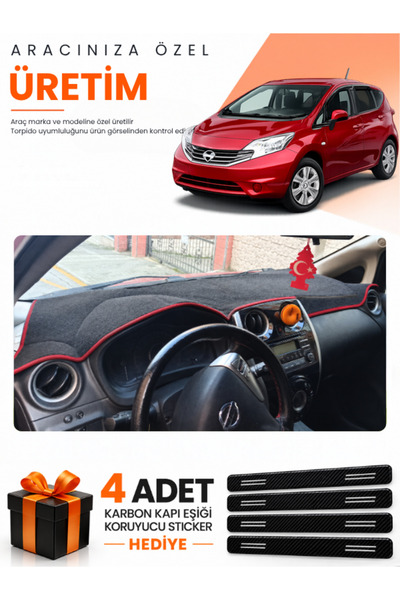 e-biz Nissan Note E12 (2009 and Later) Compatible Torpedo Protection Cover Au...