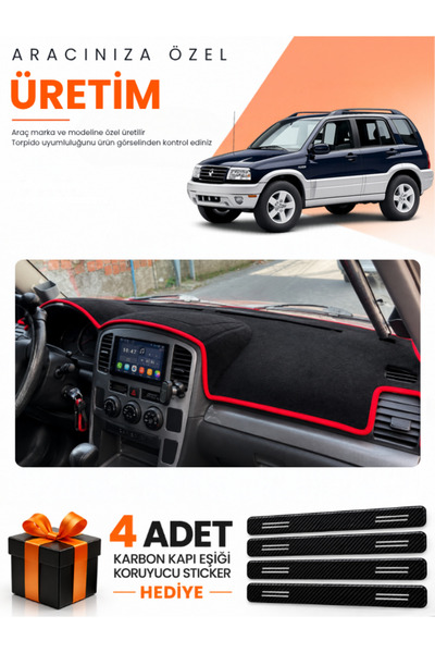 e-biz Suzuki Grand Vitara (2003-2006) Compatible Torpedo Protection Cover Aut...