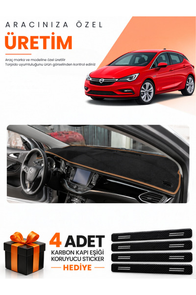 e-biz Opel Astra K (2015-2021) Compatible Dashboard Protection Cover Auto Cov...