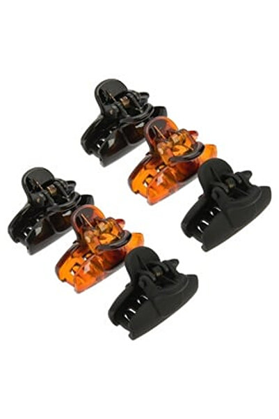 OEM Clame Par Neagra Mat Maro pentru Femei 3cm - 6buc