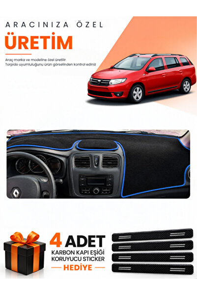 e-biz غطاء حماية التوربيدو المتوافق مع سيارة DACIA LOGAN MCV (2012-2021) - أس...
