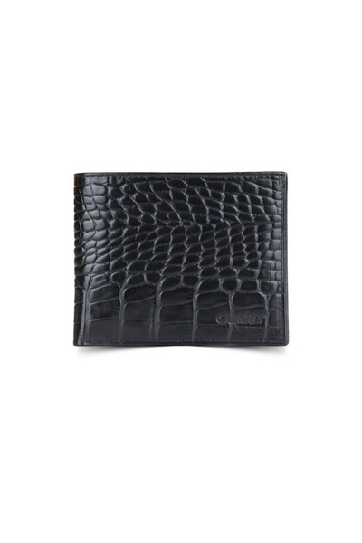 Guard Croco Siyah Klasik Deri Erkek
