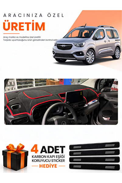 e-biz Opel Combo (2018-2023) Compatible Dashboard Protection Cover Auto Cover...