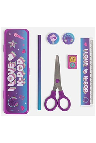 OEM K-POP Lilac School Set - 7 pieces
