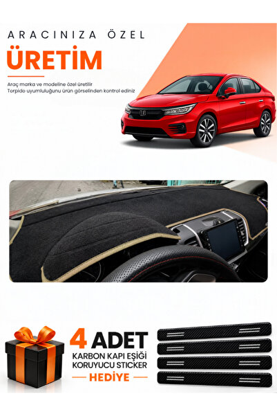e-biz Honda City (2020-2024) Compatible Dashboard Protection Cover Auto Cover...