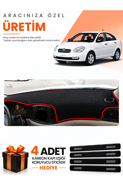 e-biz Hyundai Accent Era (2006-2011) Compatible Torpedo Protection Cover Auto...