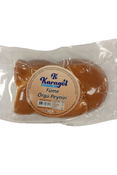 KARAGÖL Füme Örgü Peyniri İsli Peynir 400Gr-450Gr Arası