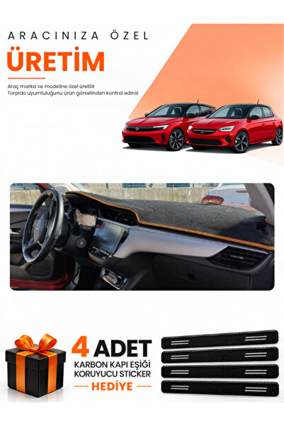 e-biz Opel Corsa F (2019-2026) Compatible Dashboard Protection Cover Auto Cov...