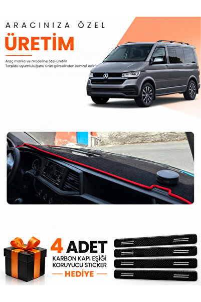 e-biz Volkswagen Transporter T7 (2021-2024) Compatible Dashboard Protection C...