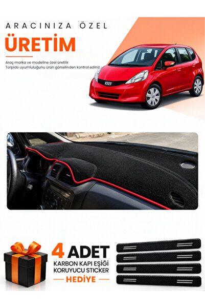 e-biz Honda Jazz (2009-2013) Compatible Dashboard Protection Cover Auto Cover...