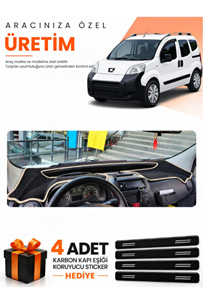 e-biz Peugeot Bi̇pper (2007-2020) Compatible Dashboard Protection Cover Auto ...