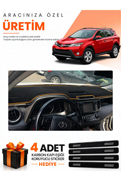 e-biz Toyota Rav4 (2013-2018) Compatible Dashboard Protection Cover Auto Cove...