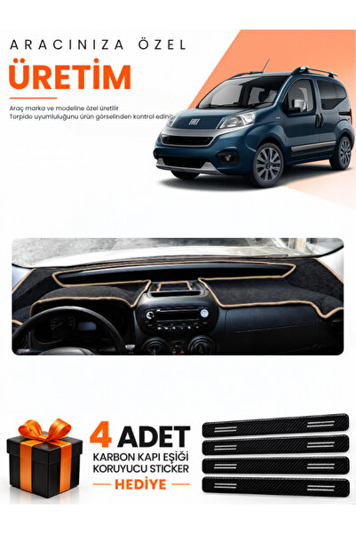 e-biz Fi̇at Fi̇ori̇no (2007-2026) Compatible Torpedo Protection Cover Auto Co...
