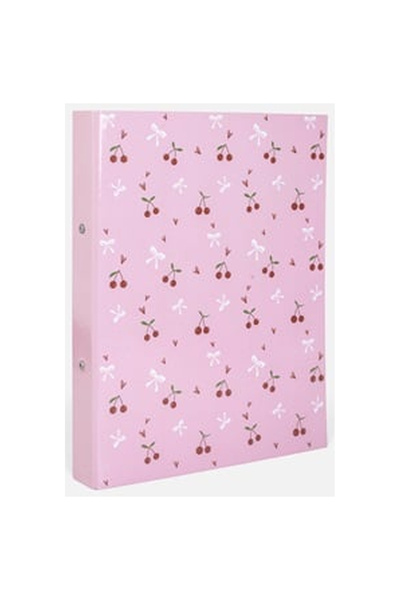 OEM Biblioraft A4 2 Inele Roz cu Cirese 24x31,5cm