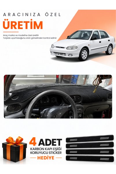e-biz Hyundai Accent Egg Cage (1993-1999) Compatible Glove Box Protection Cov...