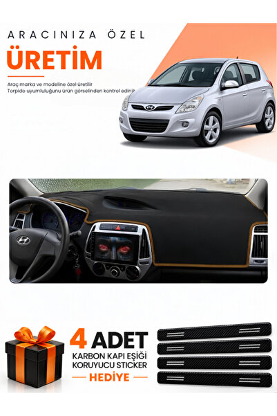 e-biz Hyundai̇ İ20 (2008-2014) Compatible Torpedo Protection Cover Auto Cover...