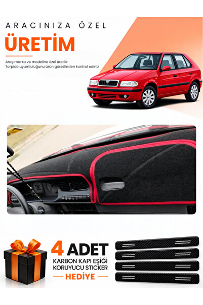 e-biz Skoda Felicia (1994-2001) Compatible Dashboard Protection Cover Auto Co...