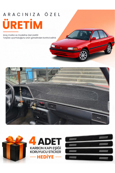 e-biz Mazda 323 Sedan (1991-1995) Compatible Dashboard Protection Cover Auto ...