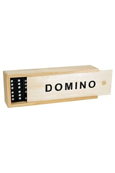 OEM Joc de Societate Domino in Cutie din Lemn - 28 piese