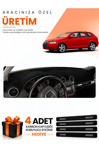 e-biz Audi A3 (2004-2008) Compatible Dashboard Protection Cover Auto Cover - ...