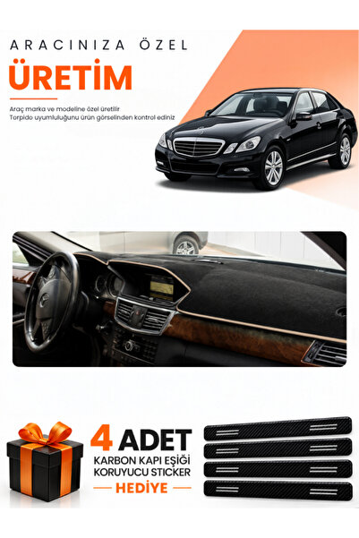 e-biz Mercedes W212 (2010-2013) Compatible Dashboard Protection Cover Auto Co...