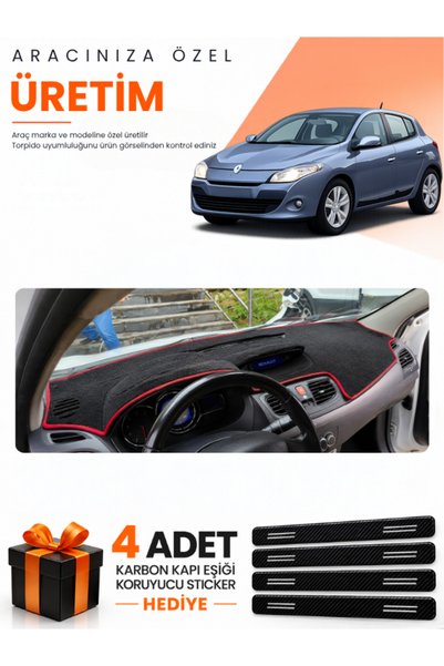 e-biz Renault Megane 3 Small Screen (2008-2015) Compatible Dashboard Protecti...