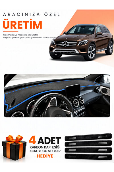e-biz Mercedes Glc (2015-2020) Compatible Dashboard Protection Cover Auto Cov...