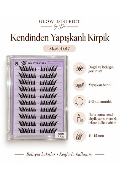Kendinden Yapışkanlı Kirpik