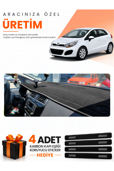 e-biz Kia Rio (2012-2018) Compatible Dashboard Protection Cover Auto Cover - ...
