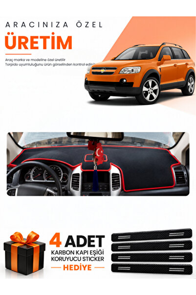 e-biz Chevrolet Capti̇va (2008-2011) Compatible Dashboard Protection Cover Au...