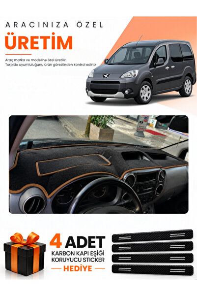 e-biz Peugeot Partner Covered (2010-2014) Compatible Dashboard Protection Cov...