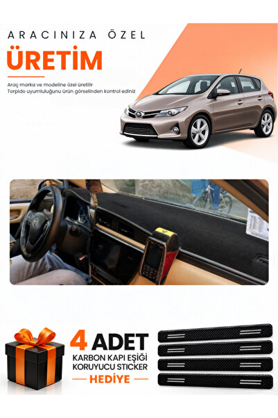 e-biz Toyota Auris E180 (2012-2018) Compatible Dashboard Protection Cover Aut...
