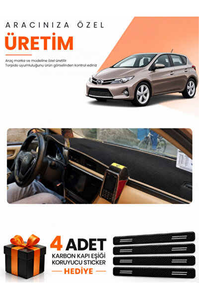 e-biz Toyota Auris E180 (2012-2018) Compatible Dashboard Protection Cover Aut...